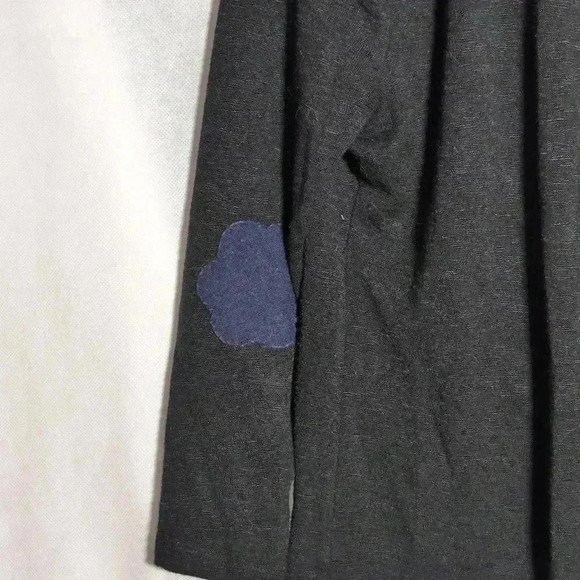 Izod Ladies single snap Jacket Blue Flower details sz M - Picture 6 of 7